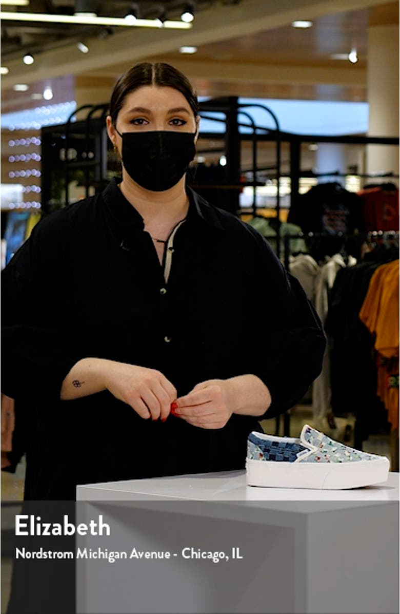 Classic Slip-On Platform Sneaker, sales video thumbnail