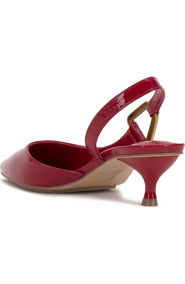 Vince Camuto Inari Slingback Pointed Toe Pump, Alternate, color, Flame