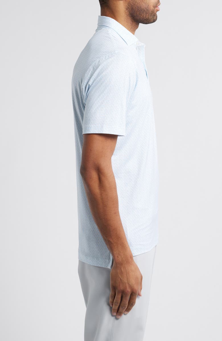 johnnie-O Glidey Dot Print PREP-FORMANCE Golf Polo, Alternate, color, Maliblu