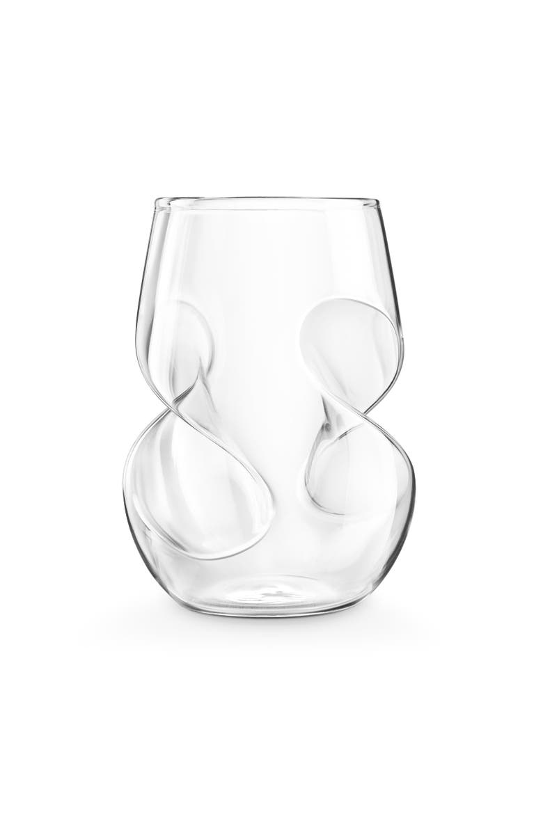 Conundrum White Wine Glasses, Set of 4, Alternate, color, Clear