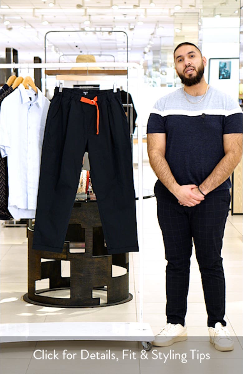 Featherlight Loose Fit Belted Pants, sales video thumbnail