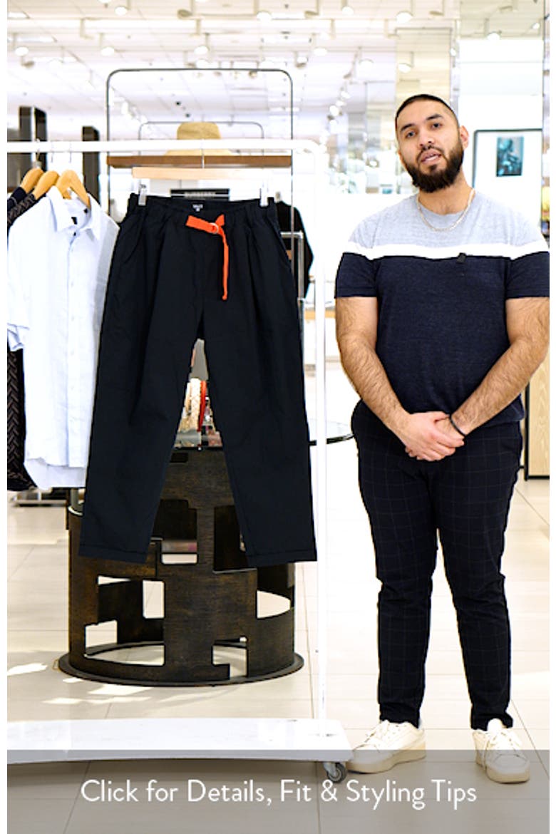 Featherlight Loose Fit Belted Pants video