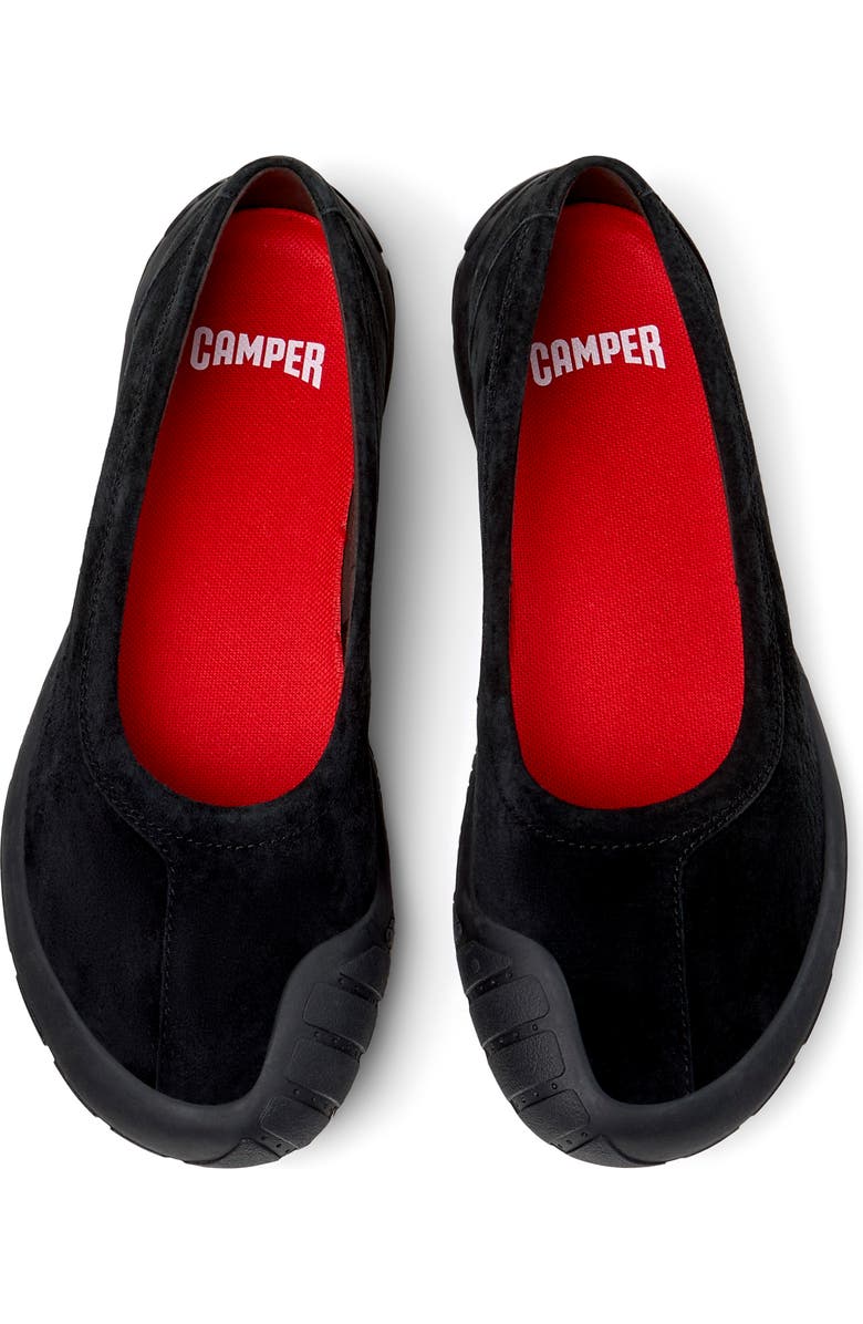 Camper Peu Path Flat, Alternate, color, Black