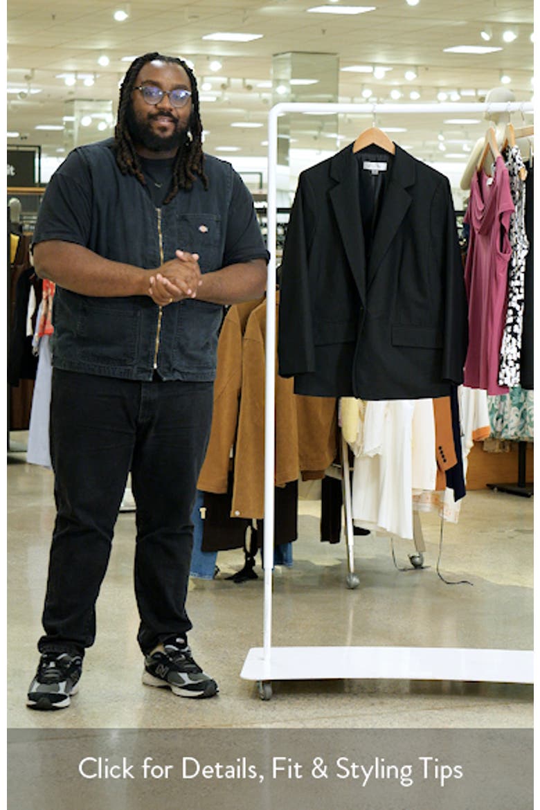 Washable One-Button Jacket video