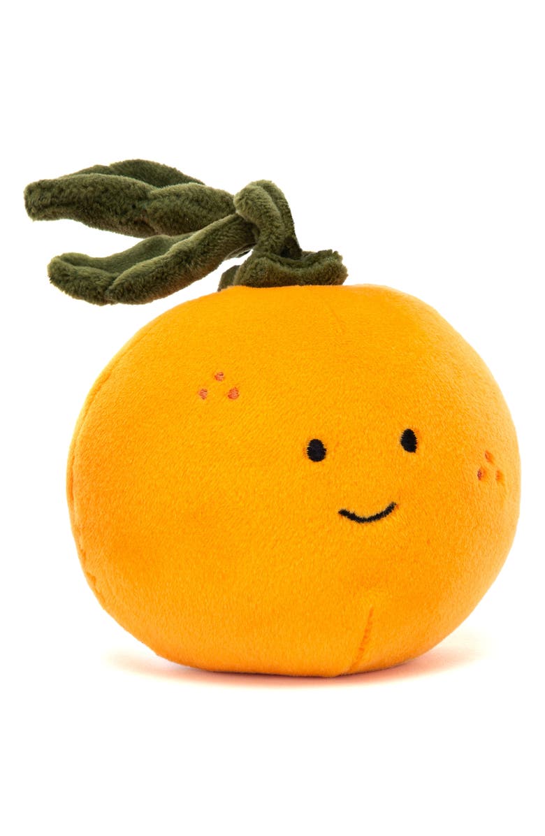 Jellycat Fabulous Fruit Orange Plush Toy, Main, color, 