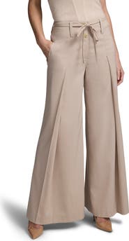 NIC+ZOE Milan Tie Waist Wide Leg Pants