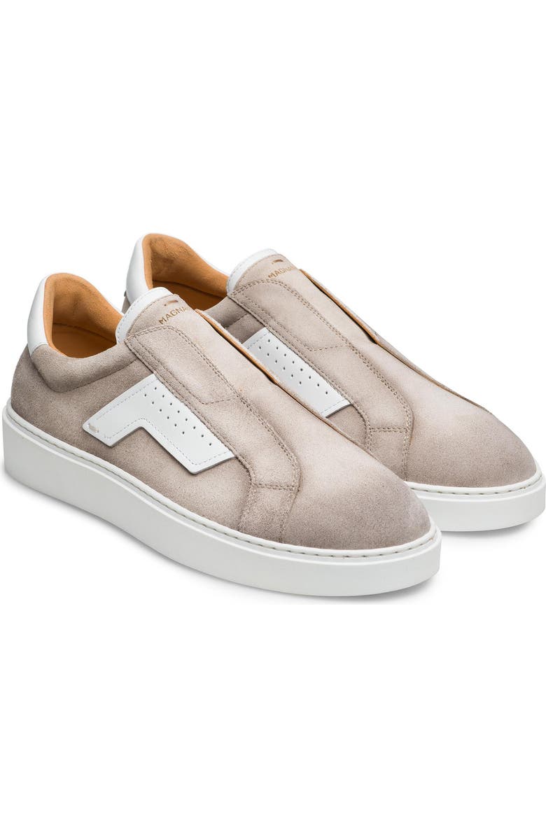 Magnanni Phoenix Slip-On Sneaker, Main, color, Taupe