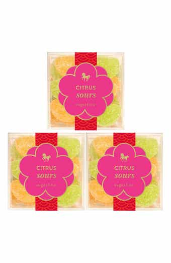 sugarfina Lunar New Year Set of 3 Citrus Sours Candy Cubes