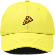 Dalix Pizza Slice Embroidered Dad Hat