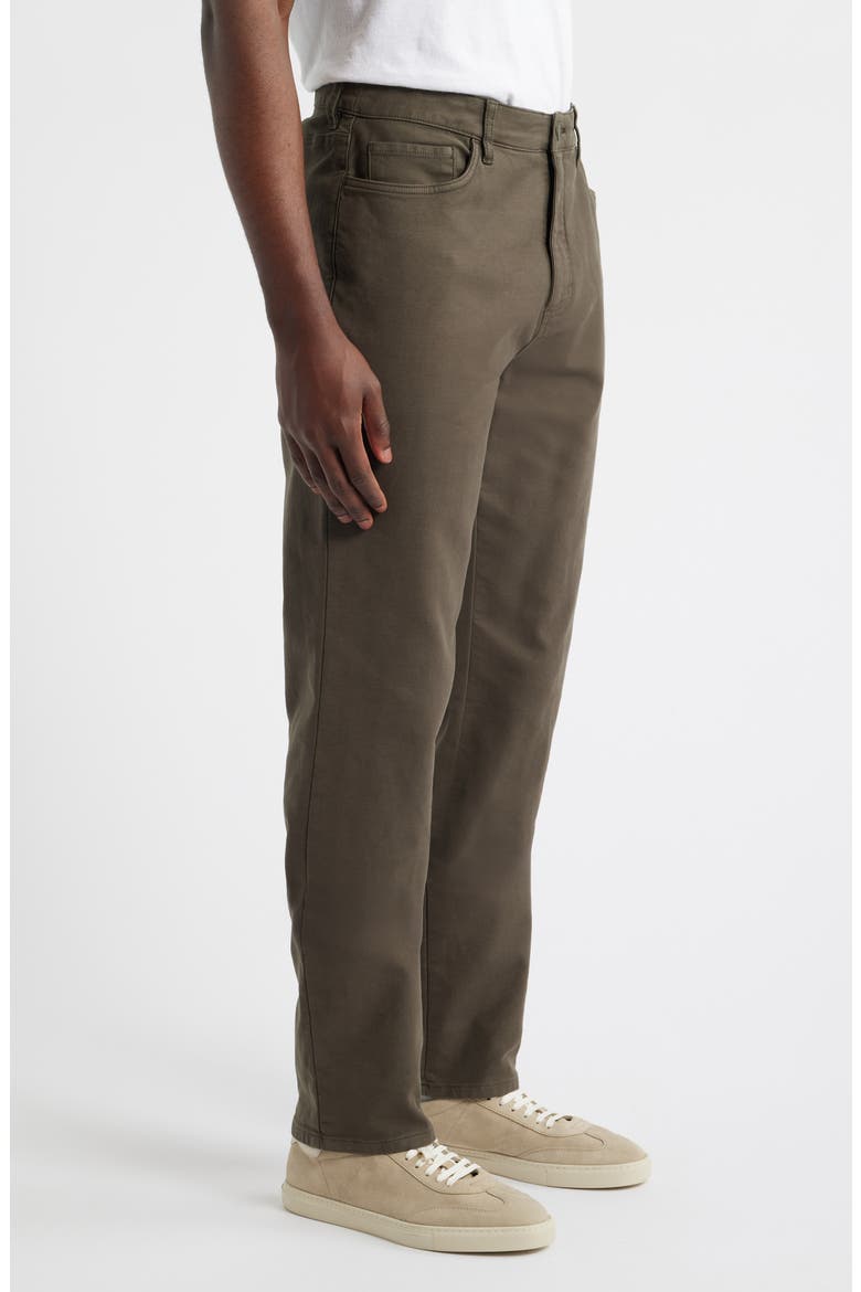 XC Flex® Stretch Straight Leg 5-Pocket Pants, Alternate, color, OLIVE