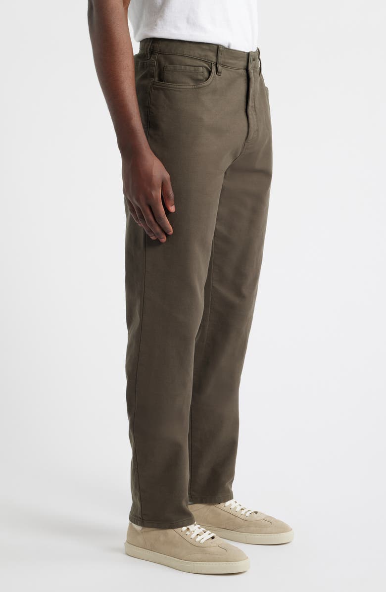 Johnston & Murphy XC Flex<sup>®</sup> Stretch Straight Leg 5-Pocket Pants, Alternate, color, Olive