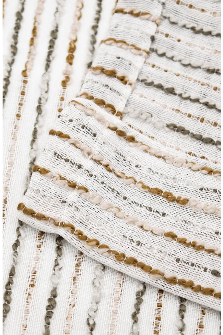 Set of 2 Print Sheer Curtain Panels, Alternate, color, APRICOT