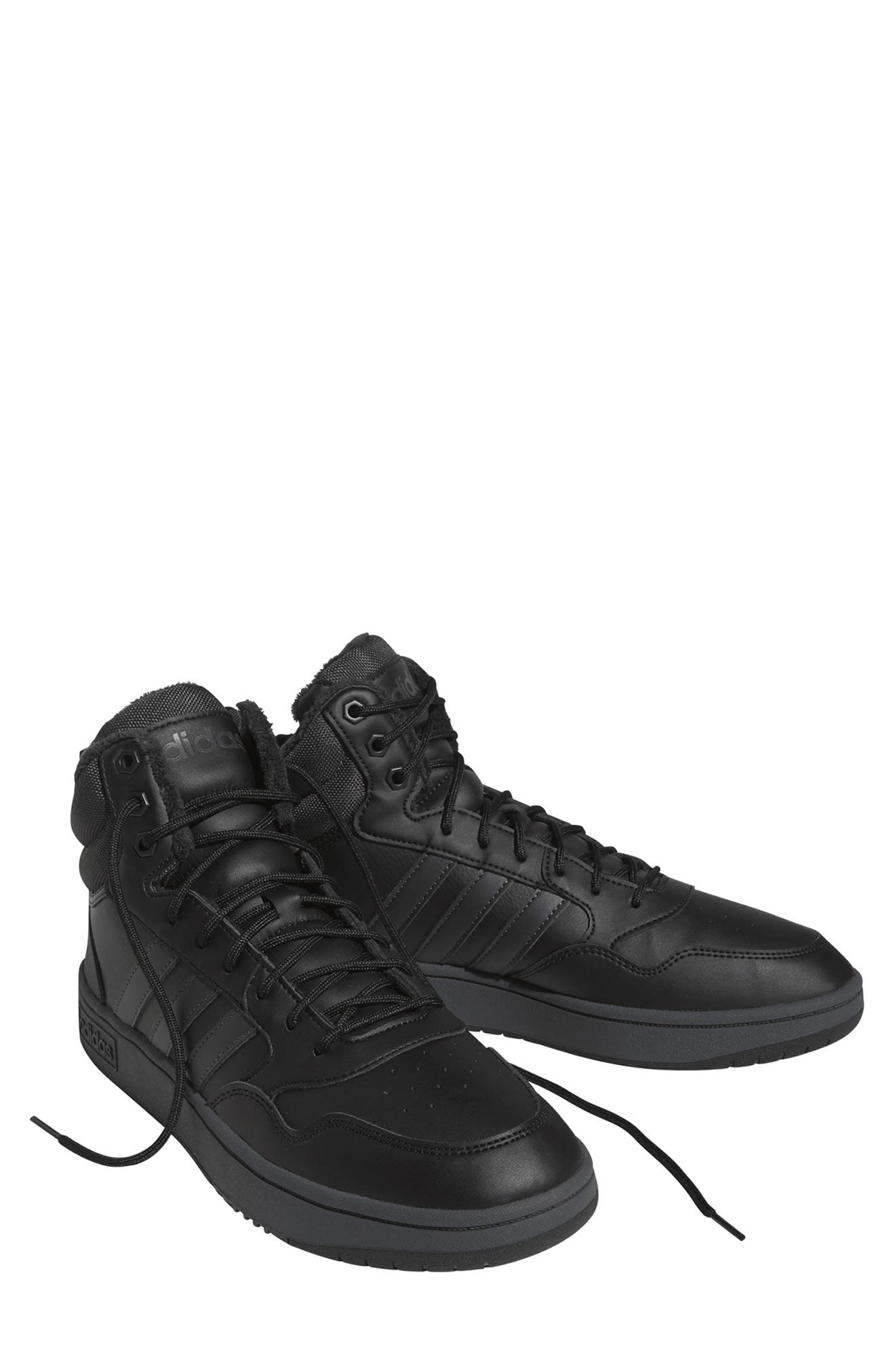 adidas Hoops 3.0 Mid Winterized Sneaker, Main, color, 