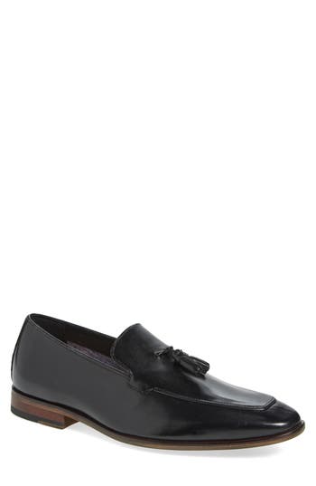 Steve Madden Hypens Tassel Loafer In Black