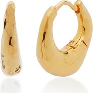 Monica Vinader Deia Huggie Hoop Earrings