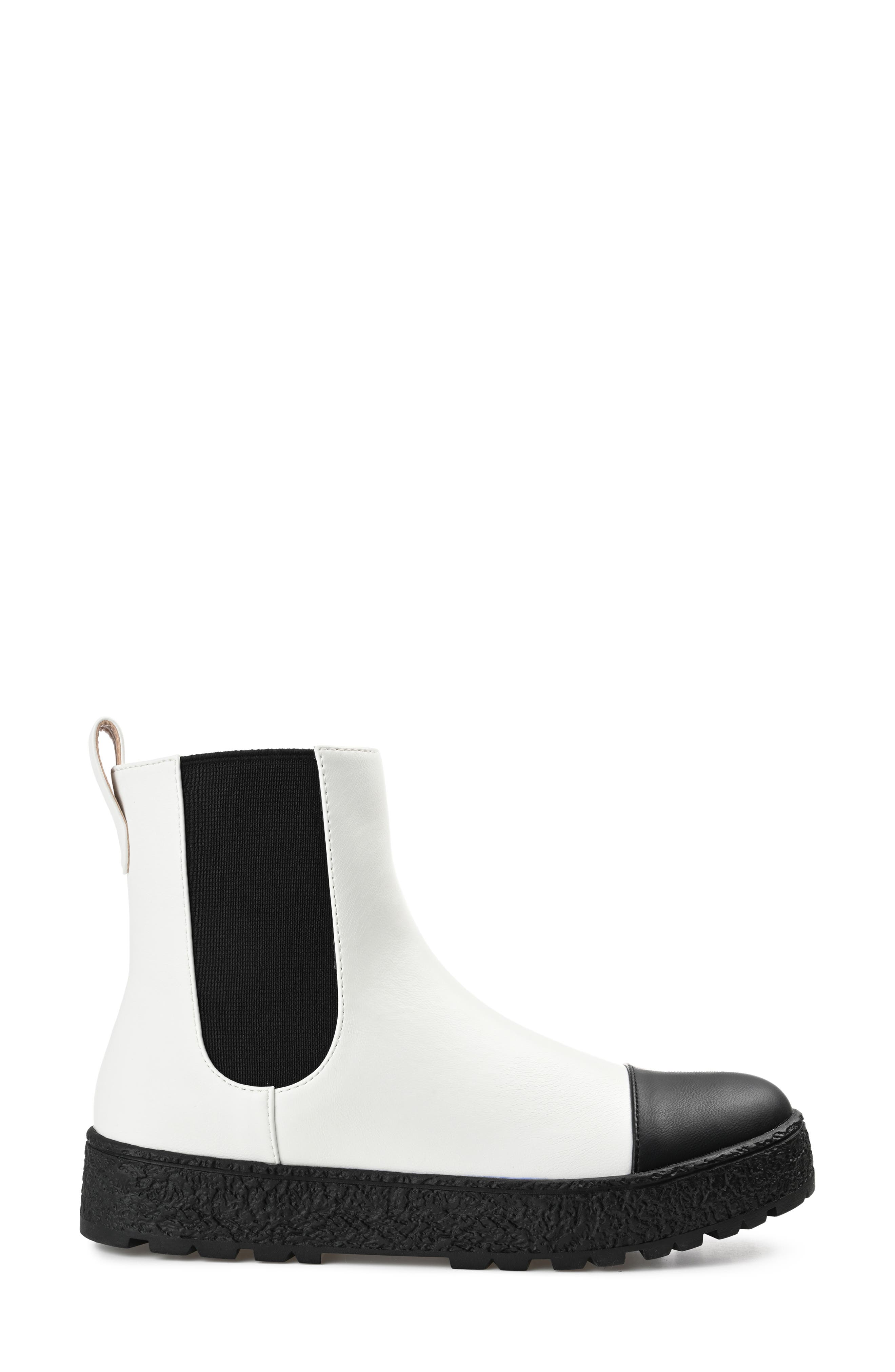 Jenie Chelsea Boot, Alternate, color, WHITE