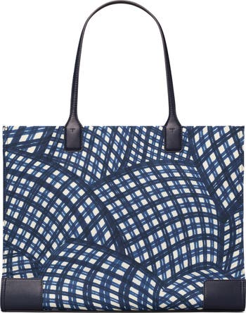 Ella Patent Nylon Tote