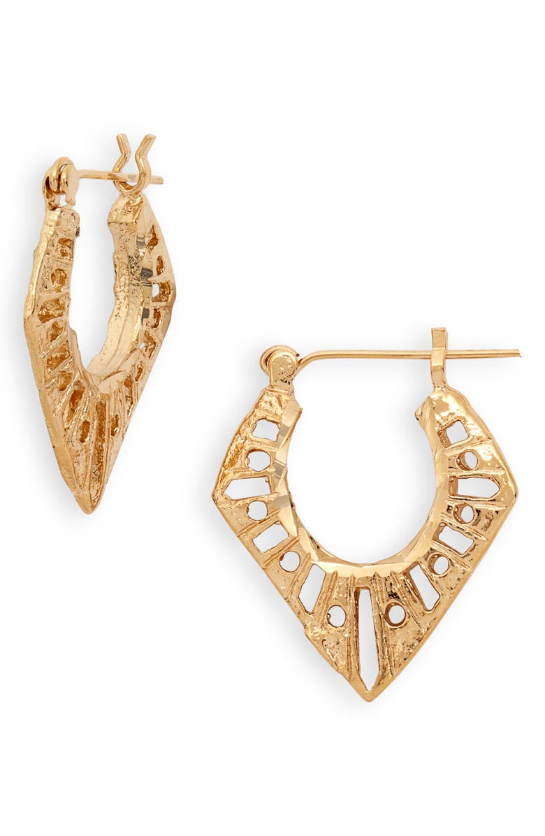 Set & Stones Lauren Hoop Earrings, Main, color, 