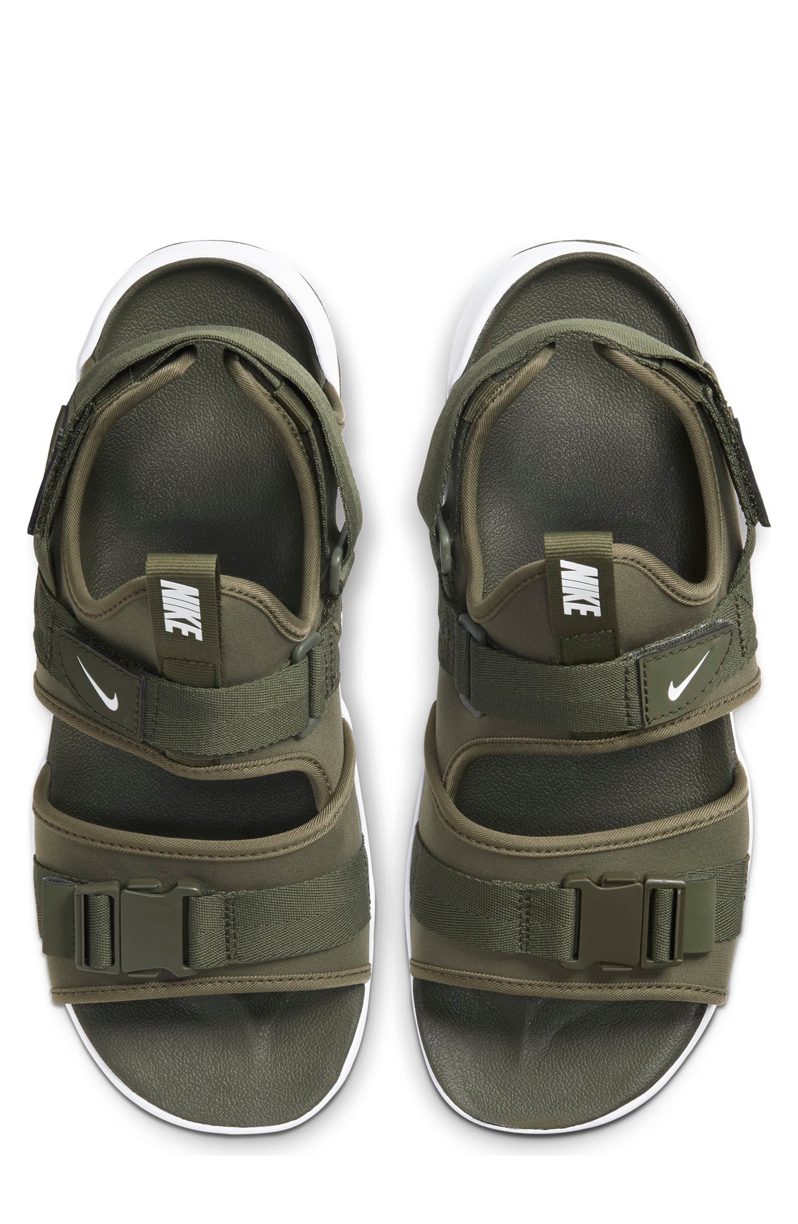 Canyon Sandal, Alternate, color, MEDIUM OLIVE/ WHITE/ KHAKI