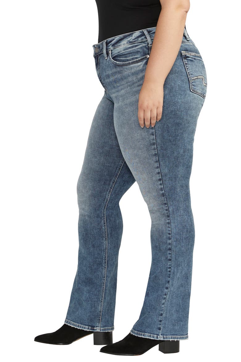 Suki Bootcut Jeans, Alternate, color, INDIGO