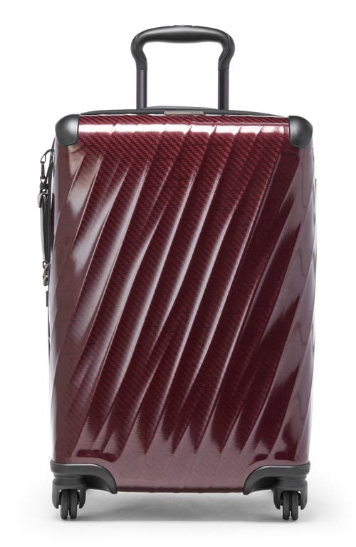 Tumi 19 Degree Lite 22-inch International 4 Wheel Carry-on Bag In Burgundy