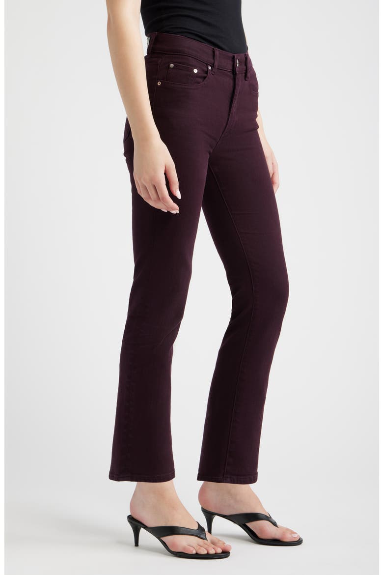 Mara Instasculpt™ Mid Rise Ankle Straight Leg Jeans, Alternate, color, VIOLA
