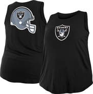 New Era Women's New Era  Black Las Vegas Raiders Plus Size Tank Top