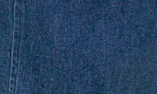 Flying Tomato Scallop Neck Denim Jumpsuit In Multi