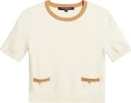 French Connection Babysoft Short Sleeve Sweater