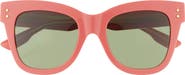Gucci 52mm Cat Eye Sunglasses