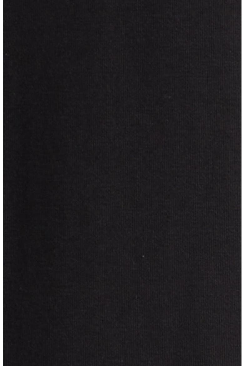 Cotton Blend Zip-Up Hoodie, Alternate, color, BLACK