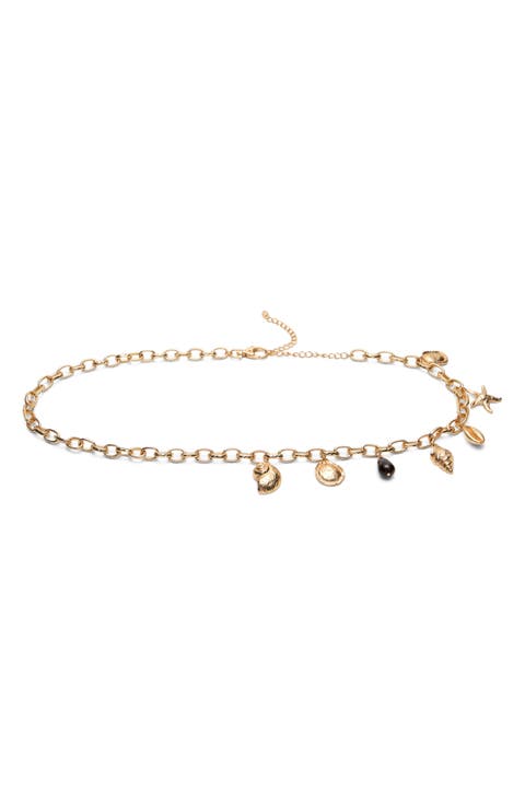 Beaded Chain Belt