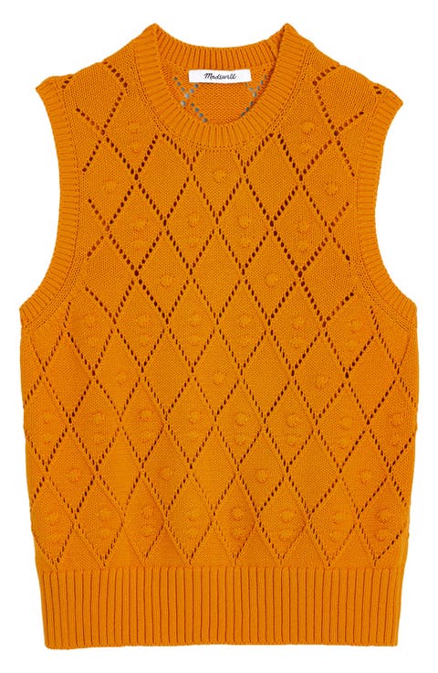 Zendaya Cotton Sweater Vest