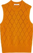 Madewell Zendaya Cotton Sweater Vest