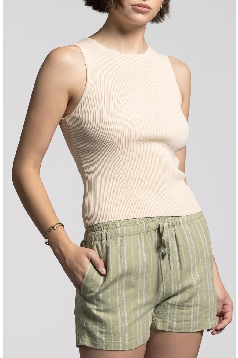 Mina Rib Tank, Alternate, color, WOOD ASH
