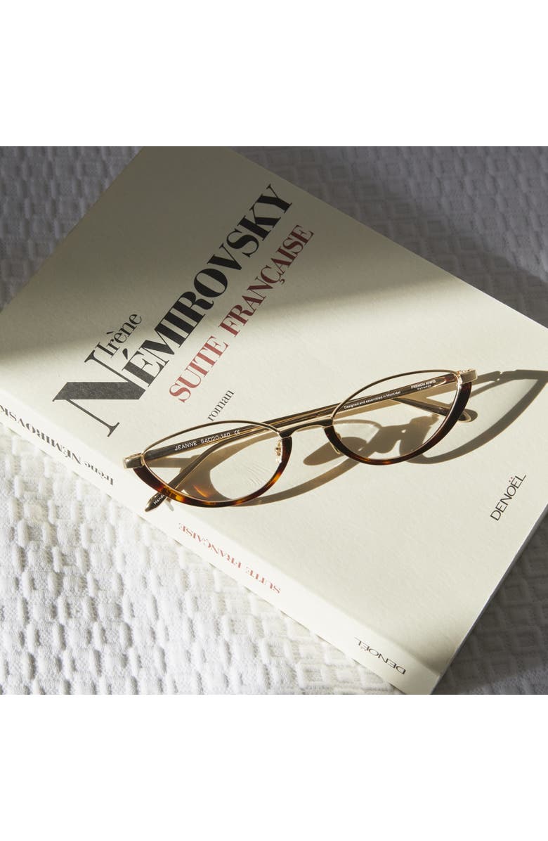 French Kiwis Eyewear Jeanne Reading Glasses, Alternate, color, Tortoise / Gold
