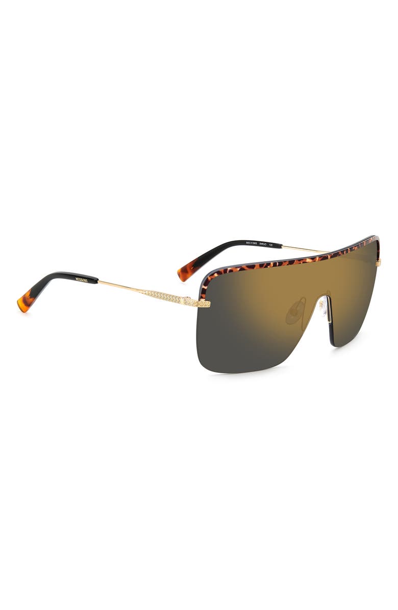 Missoni 99mm Shield Sunglasses, Alternate, color, 