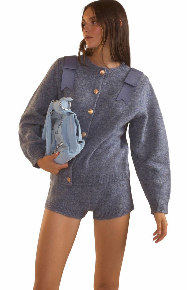 Cynthia Rowley Ivy Wool Cardigan, Alternate, color, 