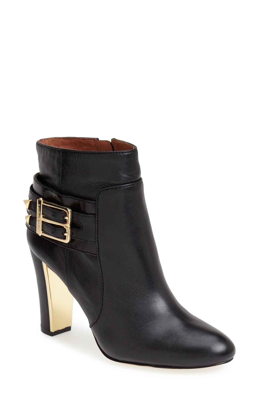 'Allemont' Bootie, Main, color, BLACK