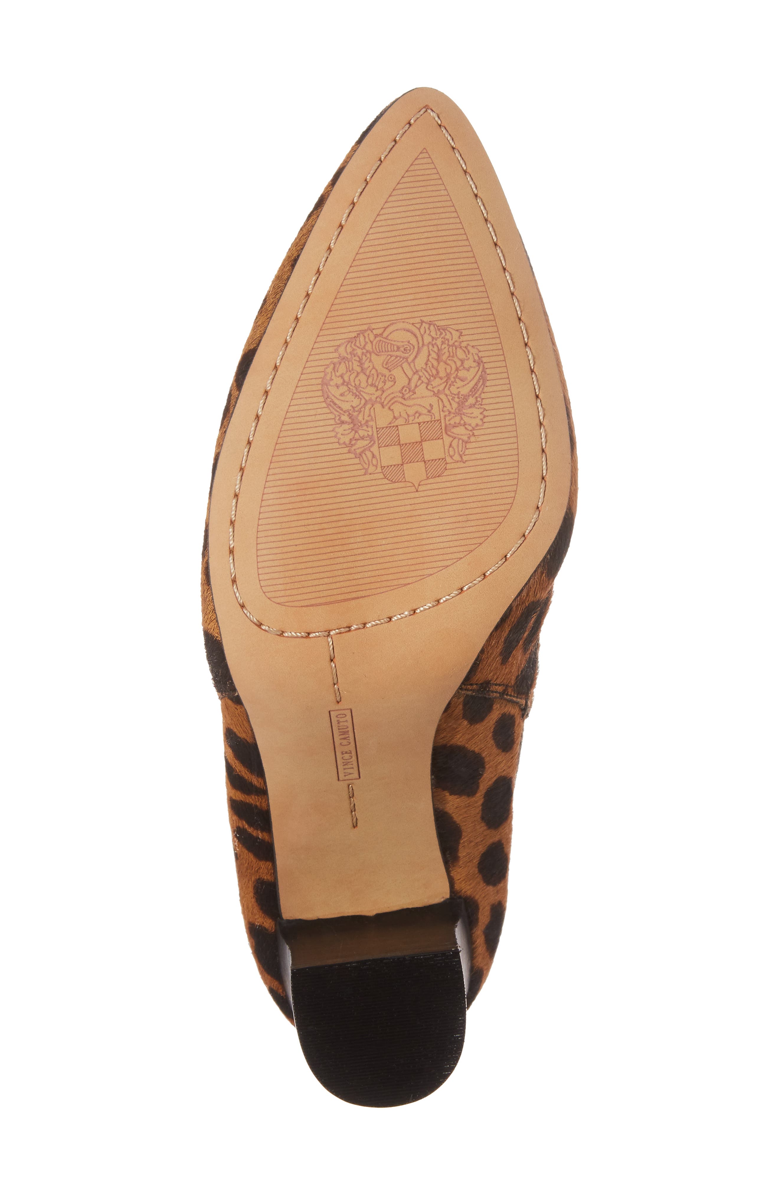 Britsy Bootie, Alternate, color, LEOPARD CALF HAIR