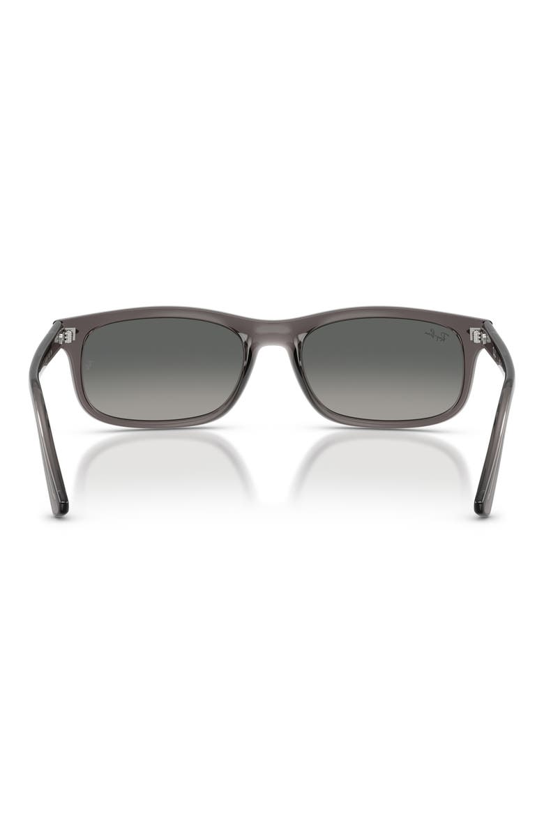 Rectangular Sunglasses, Alternate, color, OPAL LIGHT GREY / GREY