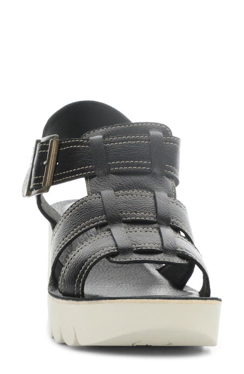 FLY LONDON FLY LONDON YUDD PLATFORM WEDGE SANDAL