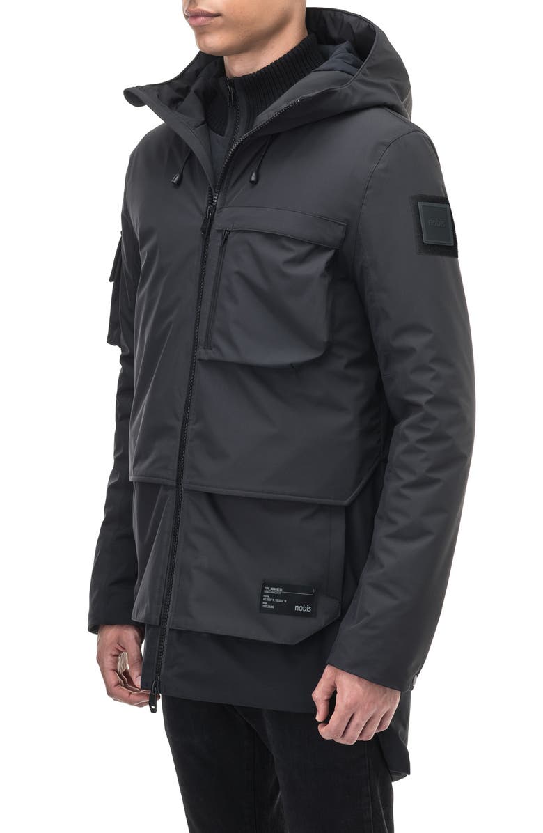 nobis Alta Waterproof & Windproof Hooded Jacket, Alternate, color, 