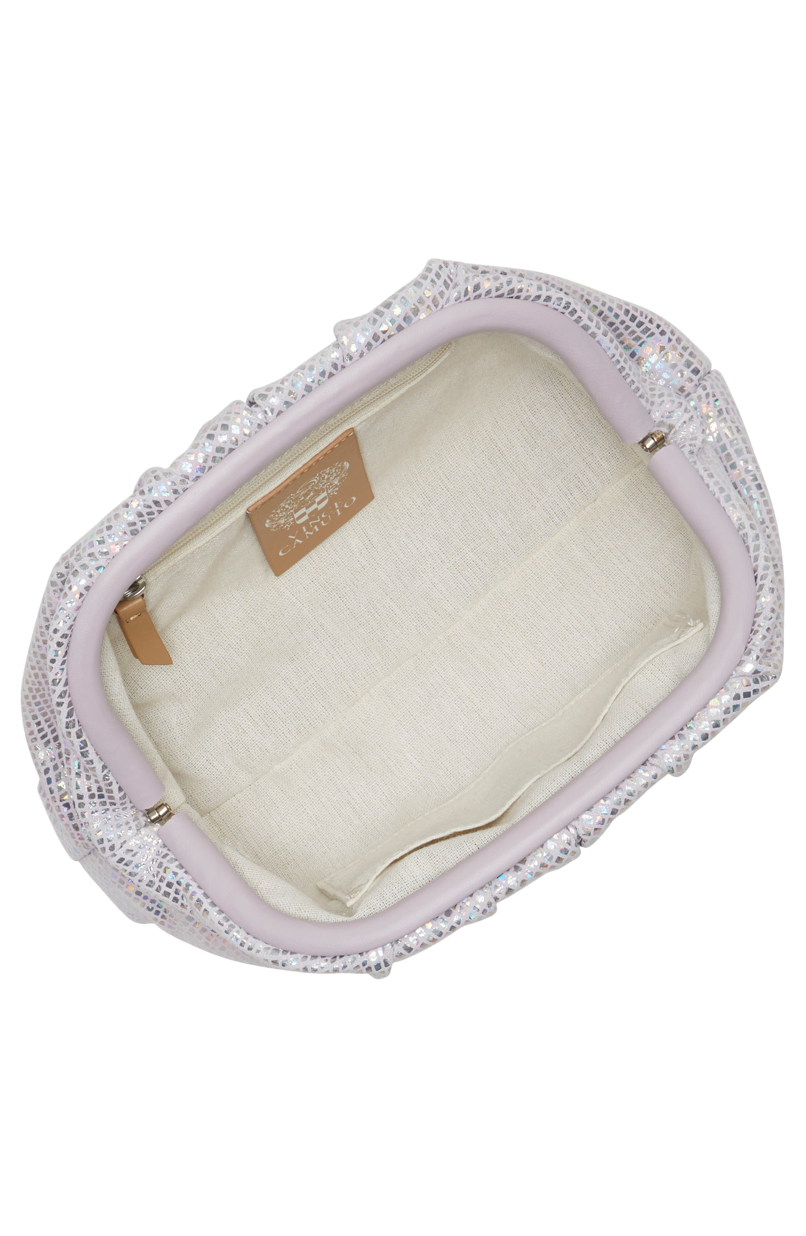 Vince Camuto Nisha Leather Clutch, Alternate, color, 