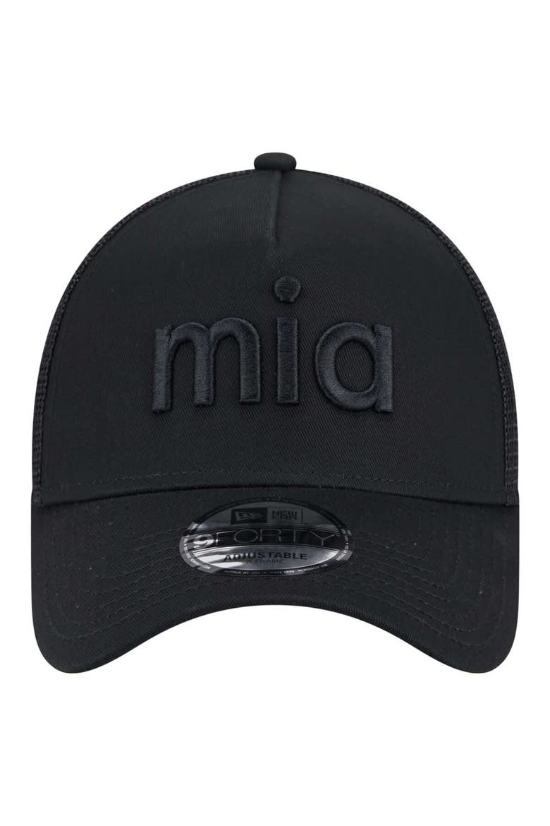 Men's New Era Black Miami Dolphins, Alternate, color, Black
