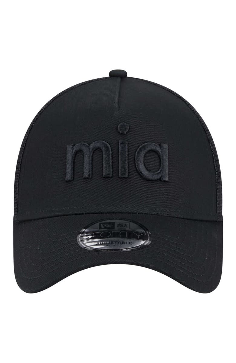 New Era Men's New Era Black Miami Dolphins, Alternate, color, Black