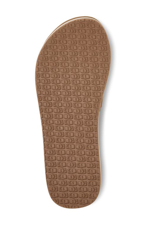 Sanuk Highland Slide Sandal In Brown