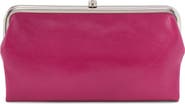 HOBO Lauren Leather Double Frame Clutch