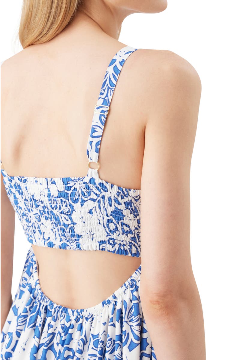 Ripe Maternity Nahla Longline Dress, Alternate, color, Royal / White