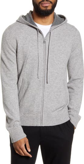 Vince Regular Fit Zip Cashmere Hoodie Nordstrom